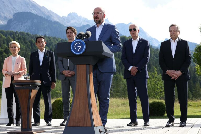 Шарль Мишель на встрече G7: Украине нужно больше поддержки  – и мы продолжаем помогать ей