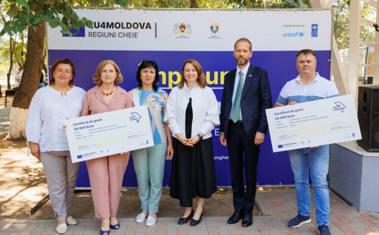 EU provides grants of €100,000 to Local Action Groups from Ungheni and Cahul