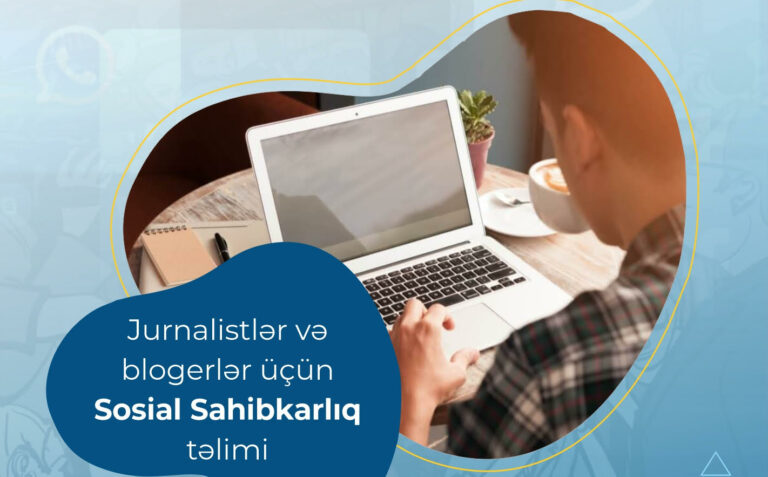 Azerbaijan: Training for media on social entrepreneurship – Apply by 15 August