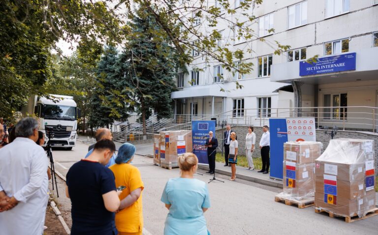 Moldova: EU and Poland donate medical equipment to the Mother and Child Institute in Chisinau