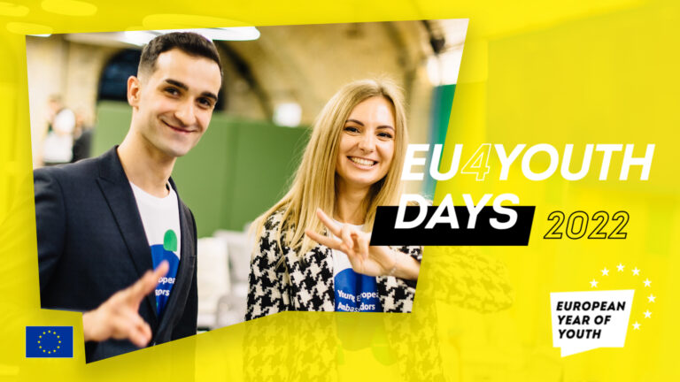 Sign up now to take part in EU4Youth Days 2022!