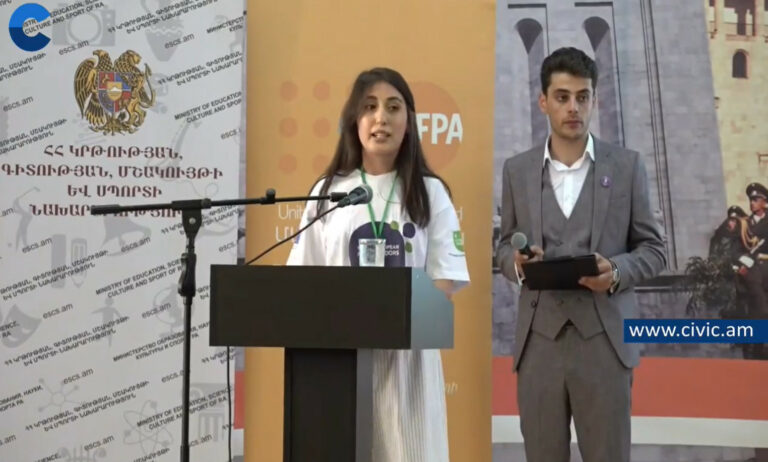 YEAs in Armenia: At Hrazdan Youth Fair for International Youth Day
