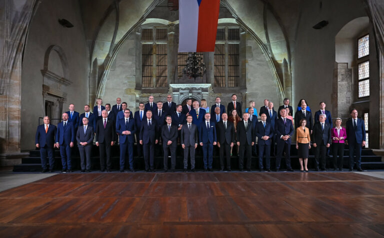 European Political Community meets for the first time in Prague to discuss energy and security