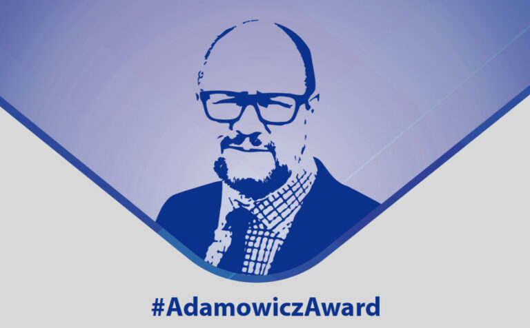 Adamowicz Award for the promotion of freedom, solidarity and equality: nominate your candidate by 31 October 