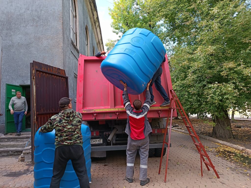 EU delivers water filter systems to municipalities in eastern Ukraine