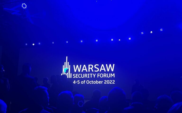Blog: ‘Security is one of the most important priorities for our prosperity’ — the Warsaw Security Forum