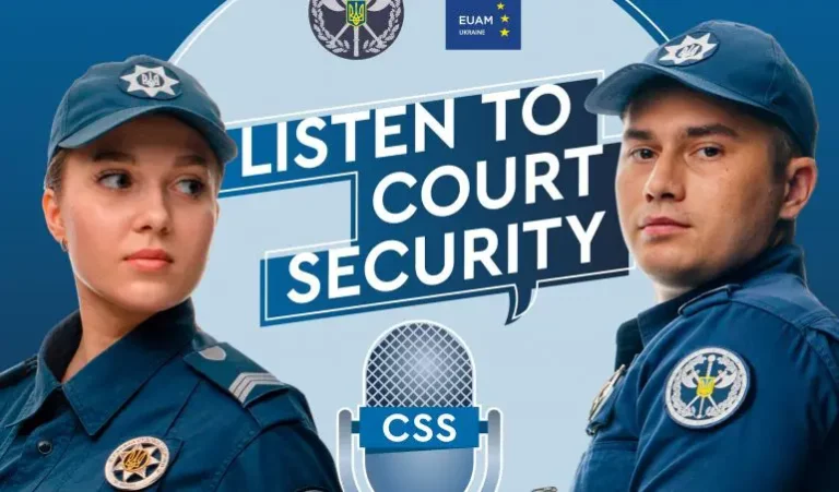 Ukraine: EUAM and Court Security Service launch podcasts based on real crimes 