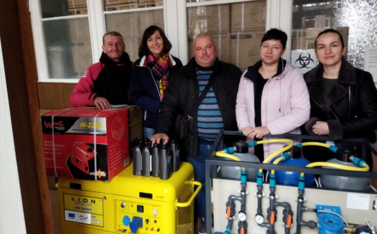 EU4ResilientRegions: Kherson hospitals receive generators and mobile water treatment plants