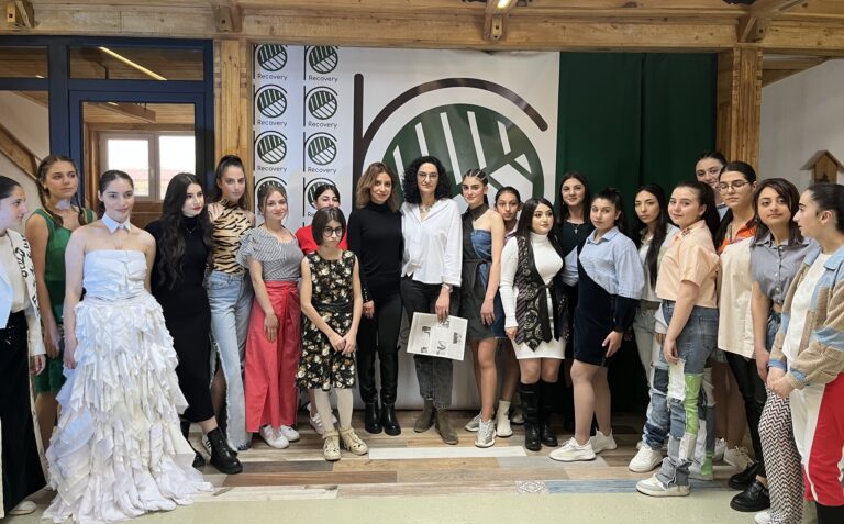 EU4Youth in Armenia: young designers present eco-clothing collection in Gyumri