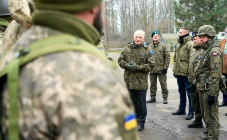 New EU military support mission to Ukraine already training 1,100 Ukrainian soldiers 