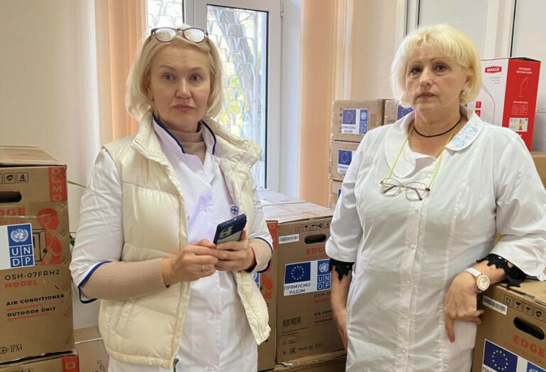 Украина: ЕС и ПРООН передали энергетическое оборудование больнице в Николаеве