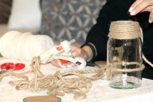 Is this household waste? No, it’s a piece of art! Amazing and useful handicrafts made by Fidan Manafova