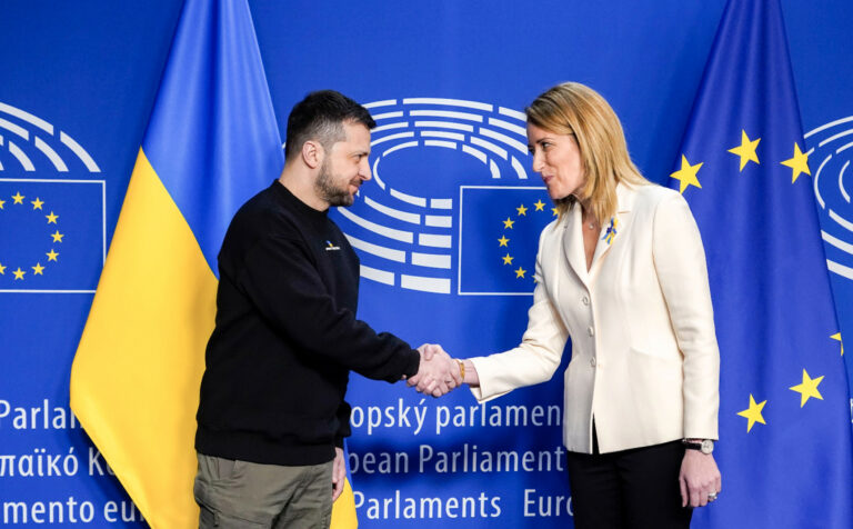 Zelenskyy at the European Parliament: Ukrainian people are on their way home