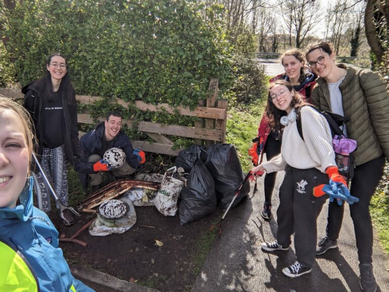 YEAs in EU/UK: Community clean-up at Terryland Forest (Ireland)