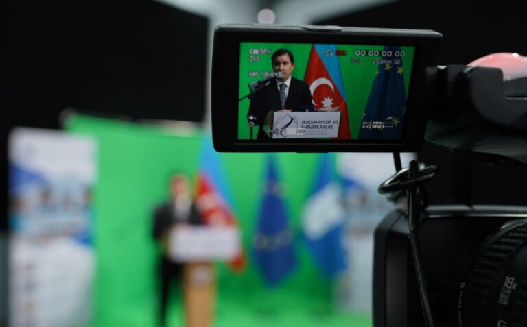 Aİ və BMTİP birlikdə Bakıda yeni televiziya studiyası açıb  