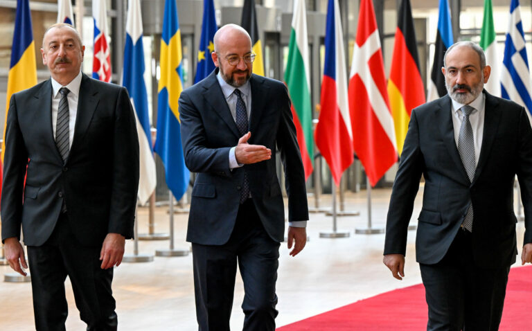 Charles Michel says meeting with Armenian and Azerbaijani leaders brings clear progress in normalising relations