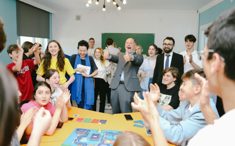 Georgia:  Young European Ambassadors open new EuroClub in Qeda 