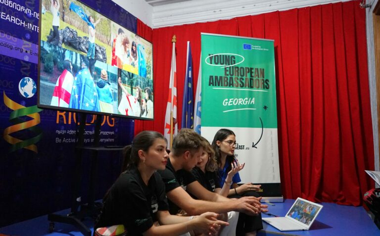 More EU in Georgia: Young European Ambassadors conduct series of events to highlight cooperation and opportunities