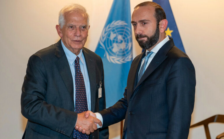 Nagorno Karabakh: Borrell meets Armenian Foreign Minister Mirzoyan at UN General Assembly