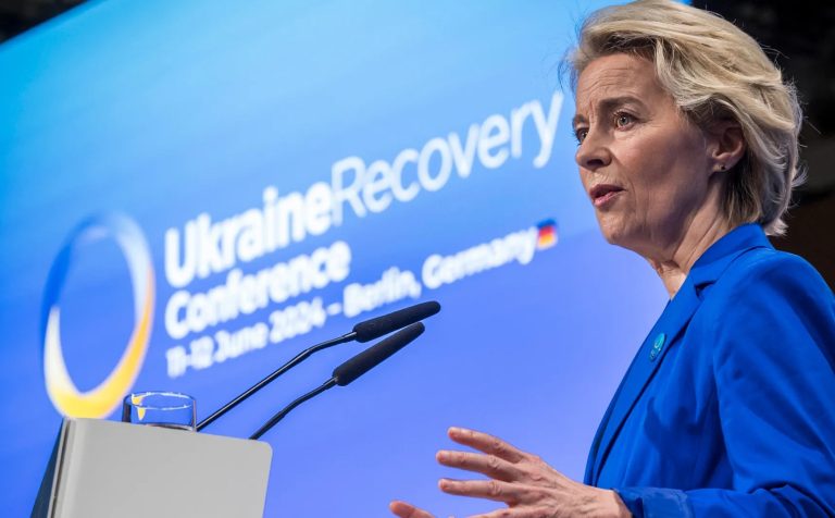 Von der Leyen at Ukraine Recovery Conference 2024