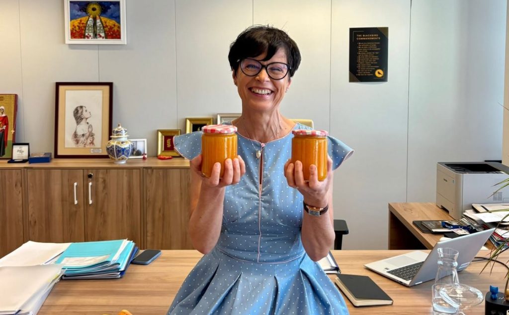Marta Kos: ‘When you go to the supermarket, watch out for Armenian apricots, plums or cherries’