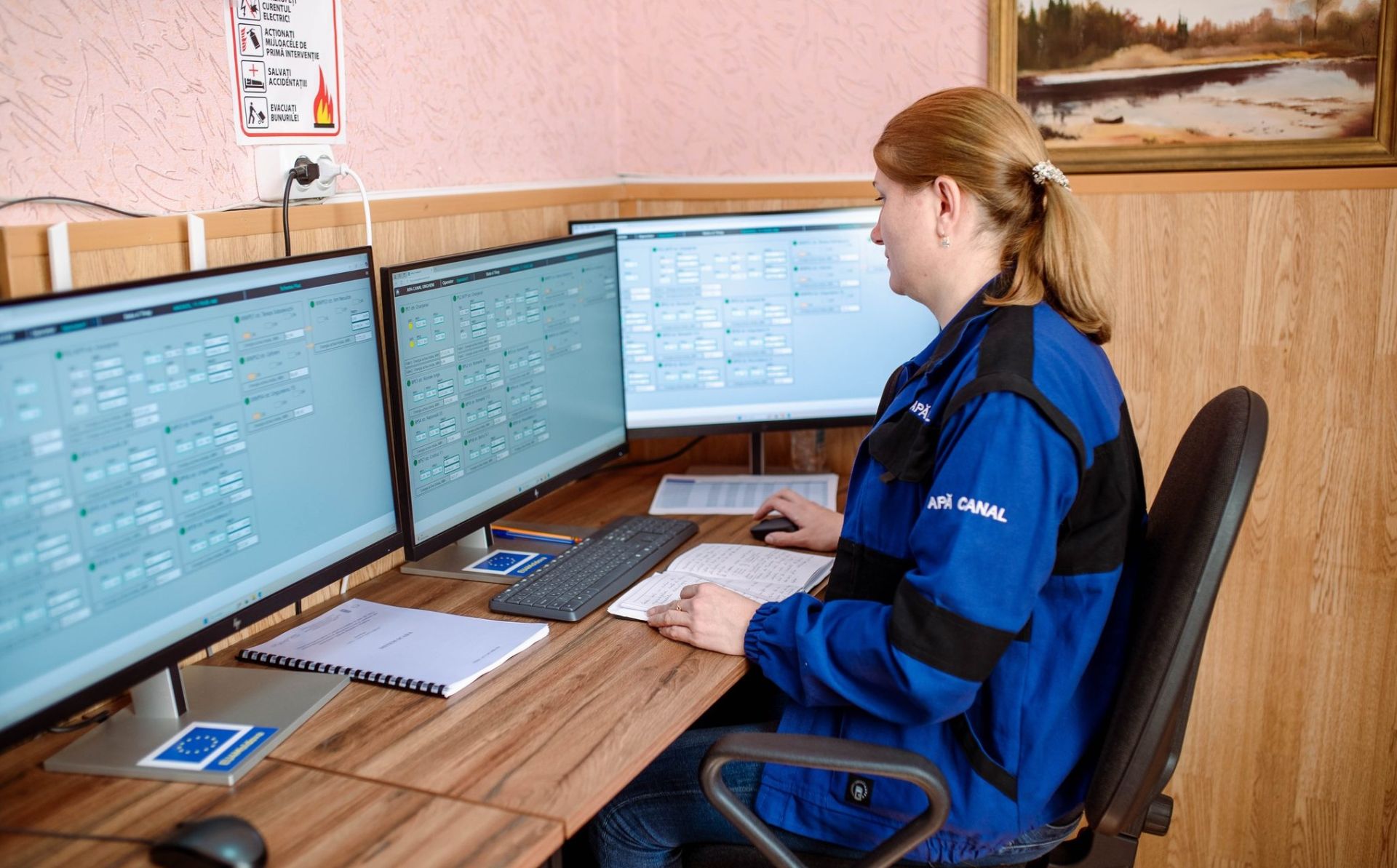 EU4Moldova: new water and sewage network control system introduced in Ungheni