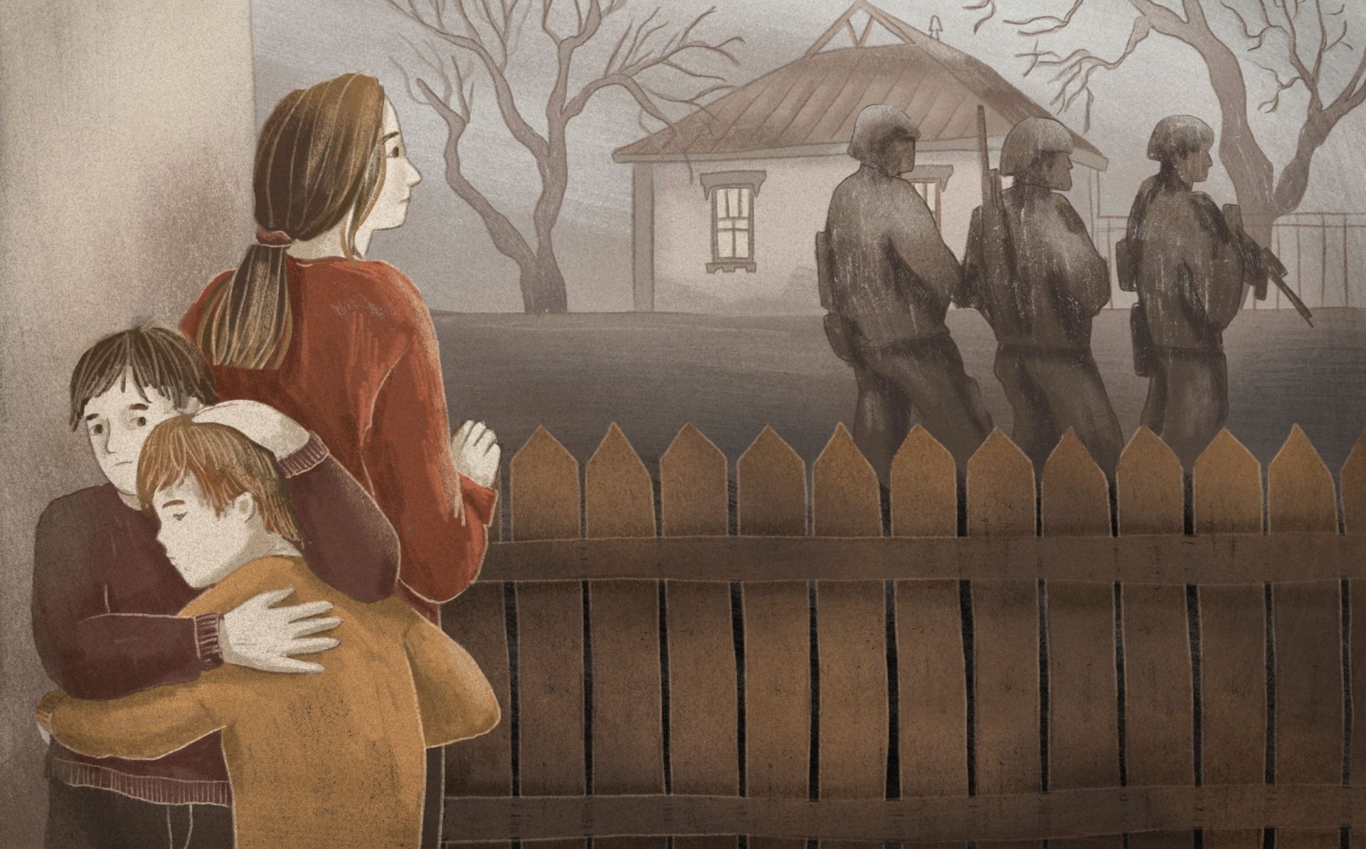 She baked bread at home and did not let her children leave the yard for three years: how a Ukrainian mother escaped occupation to prevent the Russians from taking her children