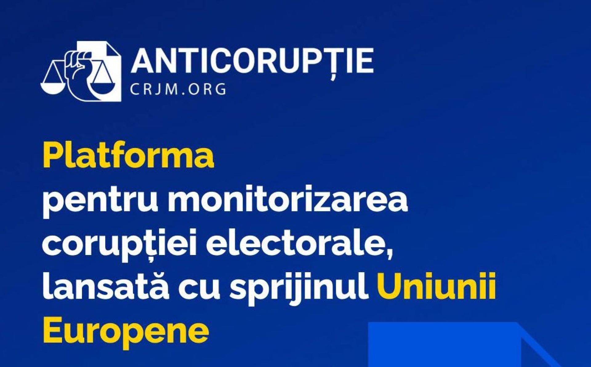 Moldova: EU project helps launch new platform to track cases of electoral corruption