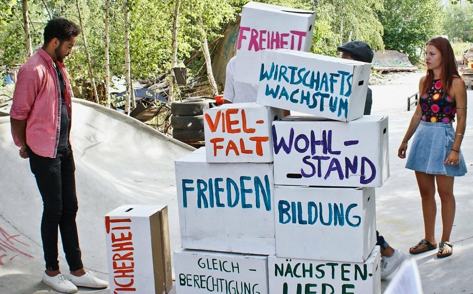 Erasmus+: exchange ‘Against Threads of Human Rights’ for young people from Ukraine and Georgia