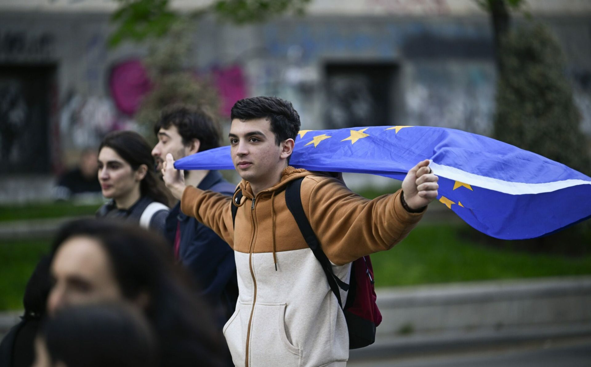 EU condemns ‘intimidation, threats and physical assaults’ against protesters in Georgia
