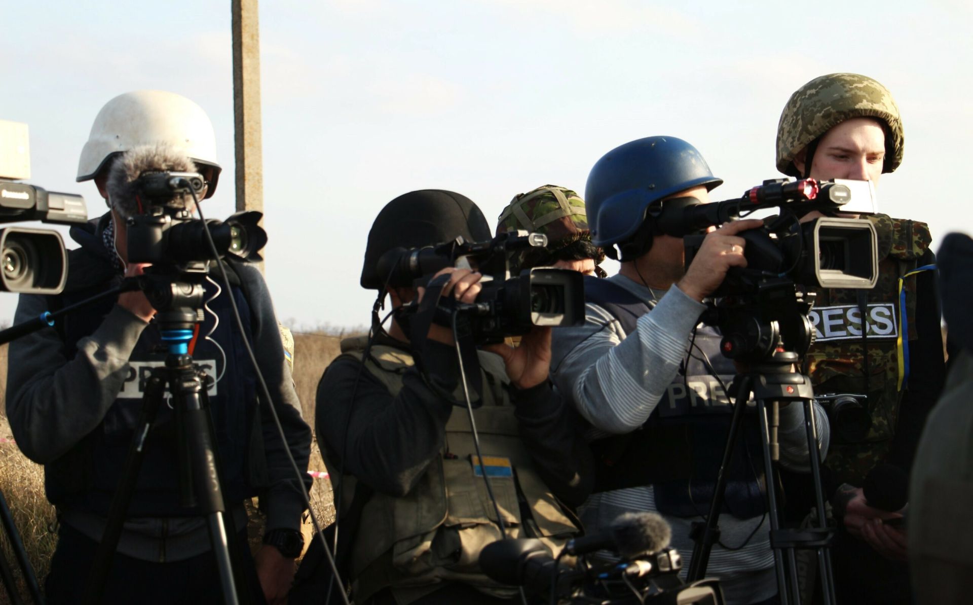 ‘Journalism is very necessary. It’s helpful and it really works’: how correspondents cover reality during the war