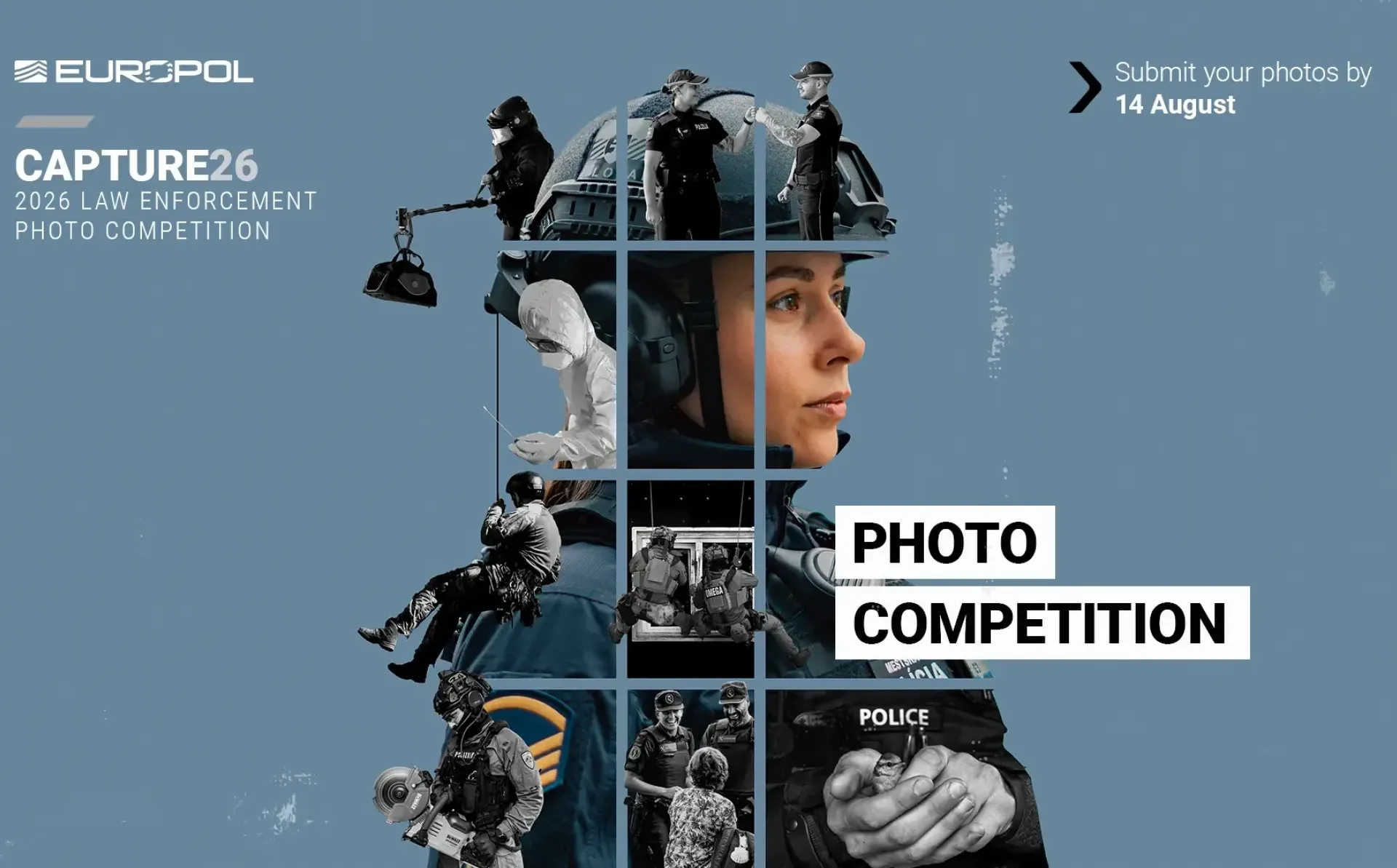 Capture26: Europol lansează concursul de fotografie pentru forțele de ordine din 2026 – deschis pentru Georgia, Moldova și Ucraina